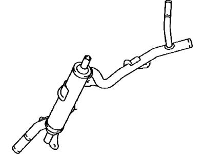 2017 Toyota Prius C Coolant Reservoir Hose - 16268-21130