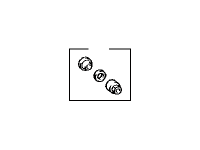 Toyota 04423-33060 Fitting Kit, Tire Pressure Monitor Or Balancer Valve