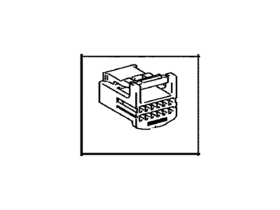 Toyota 90980-12552 Housing, Connector F