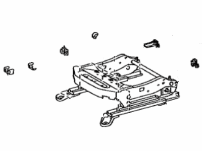 Toyota 72010-52A92 ADJUSTER Assembly, Fr Se