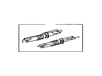 Toyota 04943-52030 Strut Kit, Rear Brake