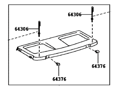 Toyota 64330-52410-B3 Panel Assembly, Package