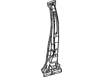 Toyota 61038-52290 Reinforcement Sub-Assembly