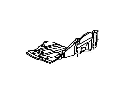 Toyota 51442-12060 Cover, Engine Under