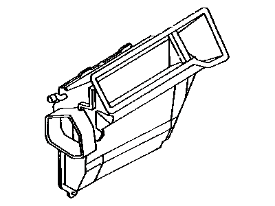 Toyota 87201-12170 Duct Sub-Assembly, Air