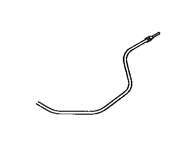 1986 Toyota Celica Hood Cable - 53630-20160