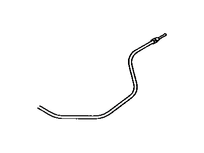 1988 Toyota Corolla Hood Cable - 53630-12310