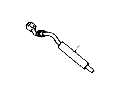 Toyota 23271-16130 Hose, Fuel Delivery Pipe