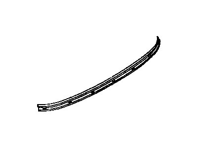 Toyota 75575-12210 Moulding, Back Window, Outside Lower