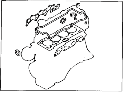 Toyota 04112-16144 Gasket Kit, Engine Valve Grind