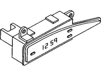 Toyota 83910-12410 Clock Assembly