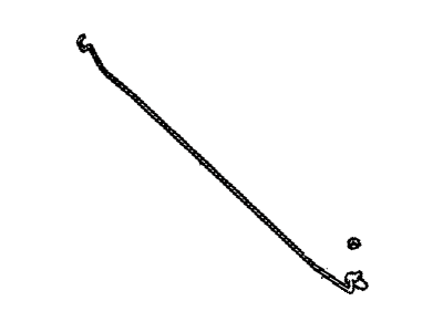 Toyota 53451-12100 Hood Support Rod