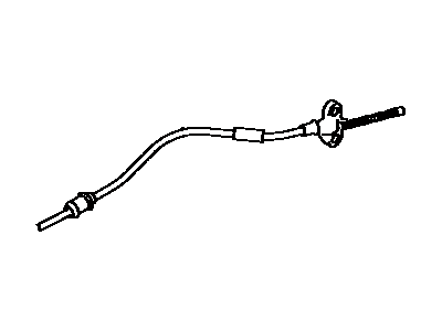 1989 Toyota Corolla Parking Brake Cable - 46430-12271