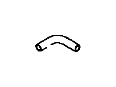 1990 Toyota Corolla Coolant Reservoir Hose - 99555-10180
