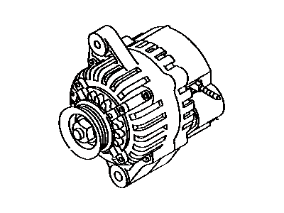 1990 Toyota Corolla Alternator - 27060-16122