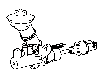 1990 Toyota Corolla Clutch Master Cylinder - 31410-12350