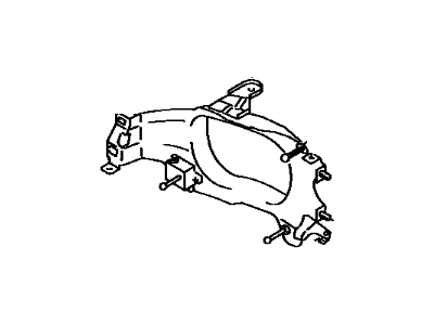 Toyota 81105-1A750 Passenger Side Headlamp Housing Sub-Assembly