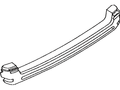 Toyota 52615-12100 Absorber, Rear Bumper Energy