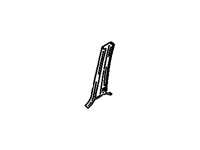Toyota 62414-12170-03 Garnish, Center Pillar, Lower LH