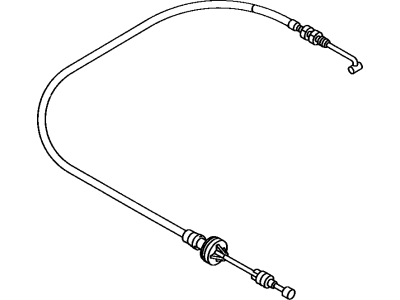 1990 Toyota Corolla Accelerator Cable - 78180-1A010