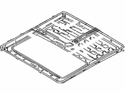 Toyota 63203-12120 Housing Sub-Assy, Sliding Roof