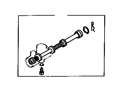 1993 Toyota Corolla Master Cylinder Repair Kit - 04493-16040