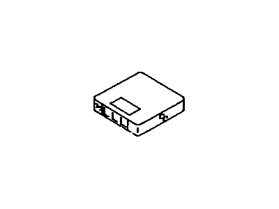 1989 Toyota Corolla Engine Control Module - 89661-12530