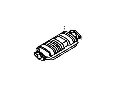 Toyota 18450-16300 Catalytic Converter Assembly