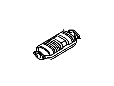 Toyota 18450-16520 Catalytic Converter Assembly