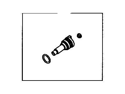 Toyota 33404-22010 Sleeve Sub-Assembly, SPEEDOMETER Shaft