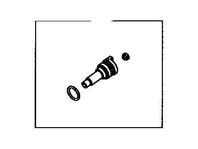 Toyota 33404-19015 Sleeve Sub-Assembly, SPEEDOMETER Shaft