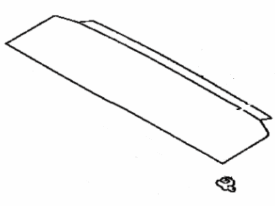 Toyota 64330-1A230-03 Panel Assy, Package Tray Trim