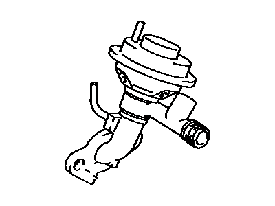 1989 Toyota Corolla EGR Valve - 25620-16050