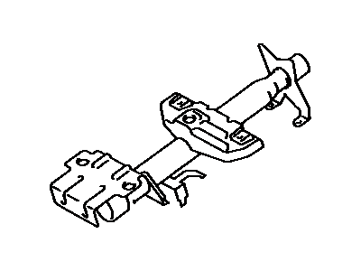 Toyota 45870-12190 Tube Assembly, Steering Column