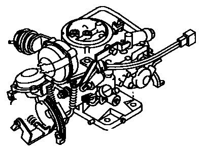 Toyota 21100-16340 CARBURETOR Assembly