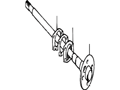 Toyota 42425-52030 Gasket, Rear Axle Bear