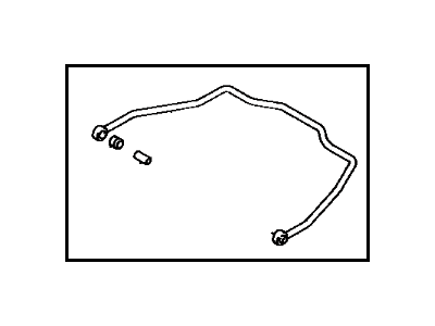 1992 Toyota Corolla Sway Bar Kit - 48805-12090