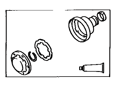 1991 Toyota Camry CV Boot - 04373-12010