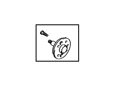 Toyota 42301-12150 Shaft Sub-Assembly, Rear Axle