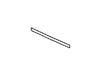 Toyota 75574-12151 Moulding, Back Window, Outside LH