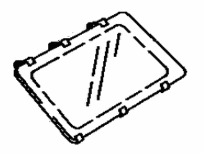 Toyota 62710-12621 Window Assy, Quarter, RH