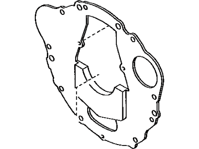 Toyota 11355-16010 Plate, Rear End