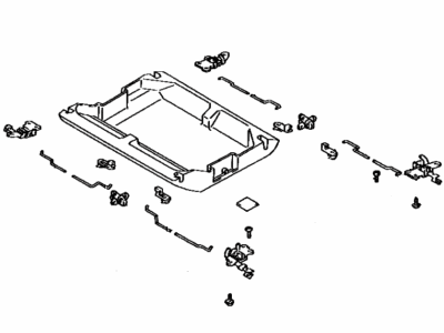 Toyota 63430-12010-05 Rack Assembly, Roof, Inner