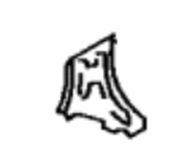 Toyota 61739-12110 Reinforcement, Jack Carrier Support