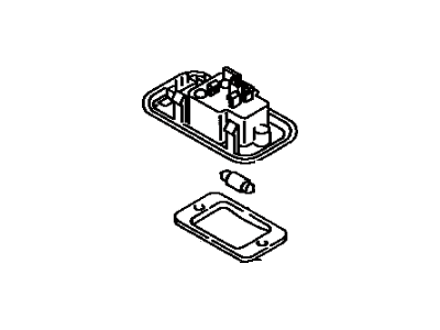 Toyota 81250-16020-14 Lamp Assembly, Room