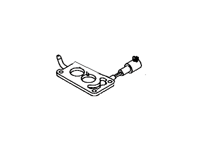 Toyota 21901-16010 INSULATOR Sub-Assembly, CARBURETOR Heat