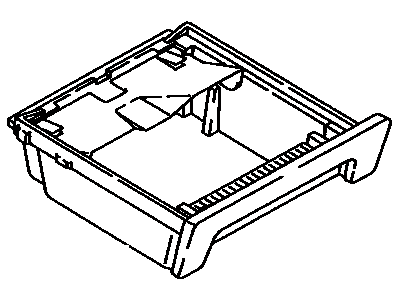 Toyota 74102-12200-02 Box Sub-Assy, Front Ash Receptacle