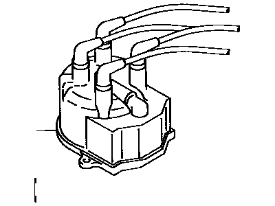 Toyota Corolla Distributor Cap - 19101-16130