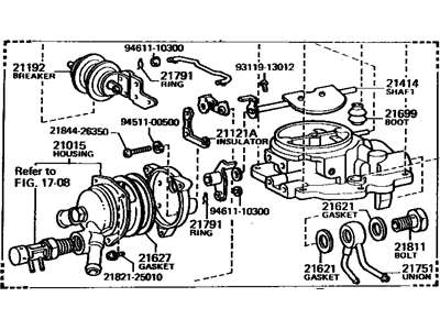 Toyota 21112-38310 Horn, Air