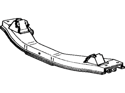 Toyota 51201-14090 CROSSMEMBER Sub-Assembly, Front Suspension